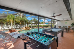 6 Bed 4 Bath Family Fun Pool Home Near Beach!